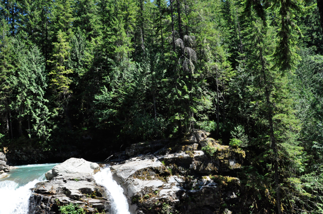 Nooksack Falls at Mount Baker