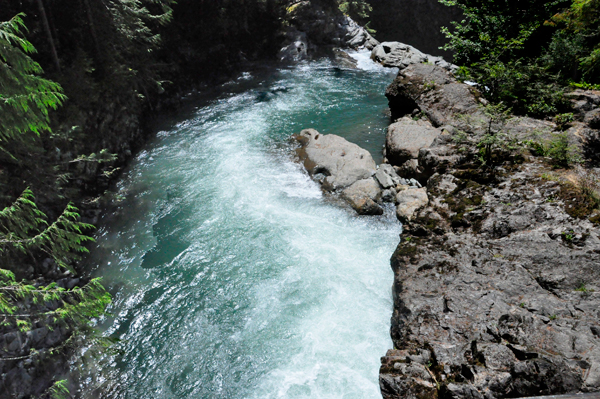 Nooksack Falls at Mount Baker