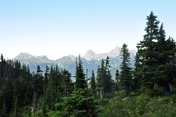 View from the picnic lunch area of the two RV Gypsies