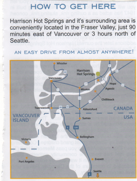 directions to Harrison Hot Springs