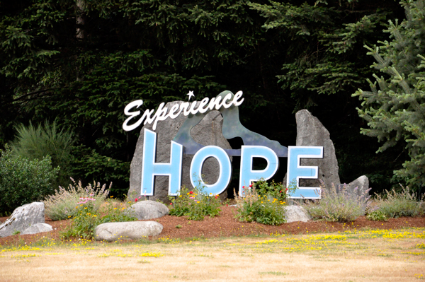 experience Hope sign