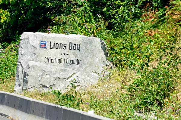 Lions Bay stone