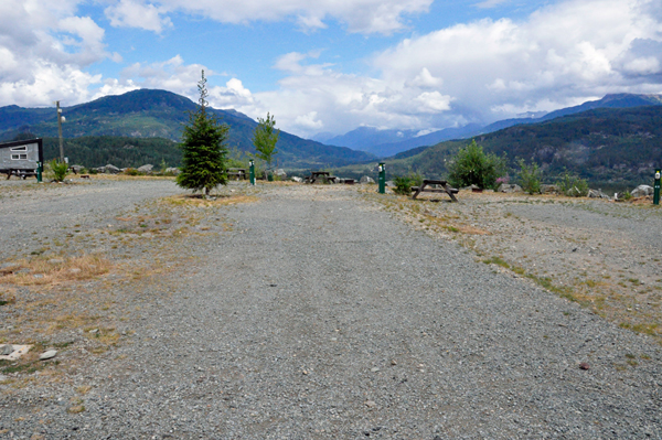 the new yard of the two RV Gypsies: