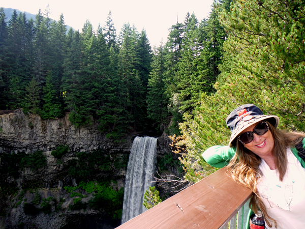 Karen Duquette at Brandywine Falls