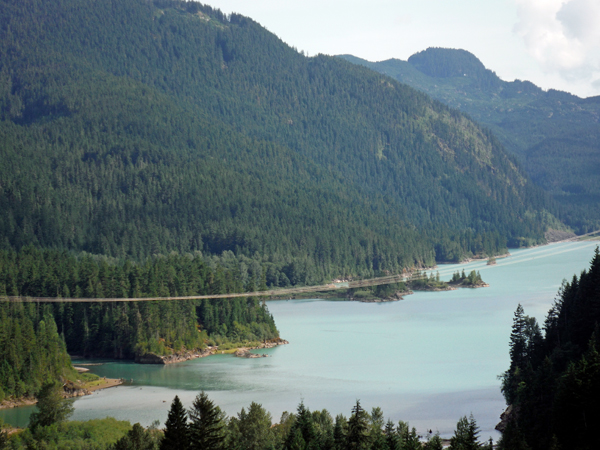 view from the falls