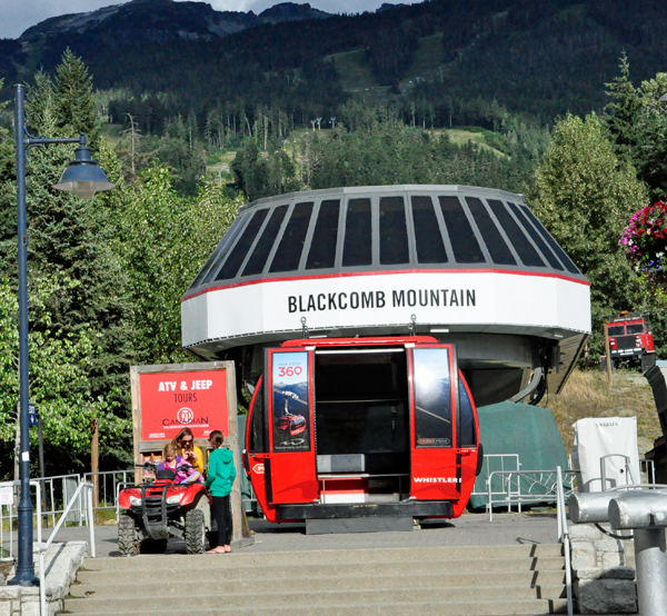 Blackcomb Mountain gondola