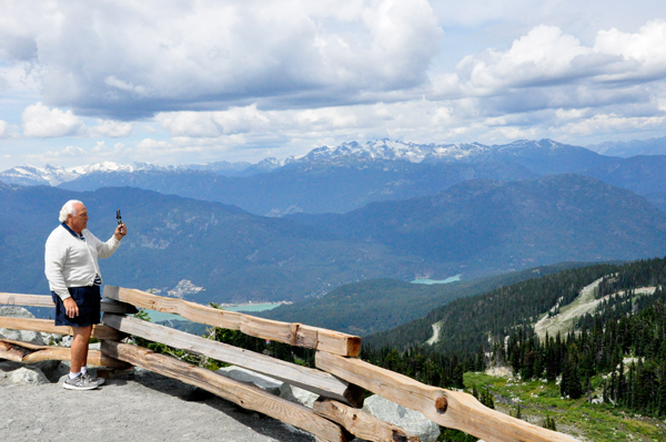 Lee Duquette on Blackcomb Mountain