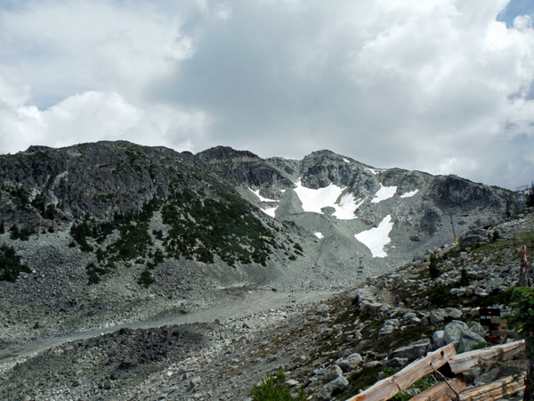 view from Blackcomb Mountain