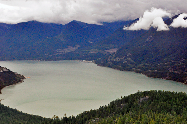 view from Mountain platform