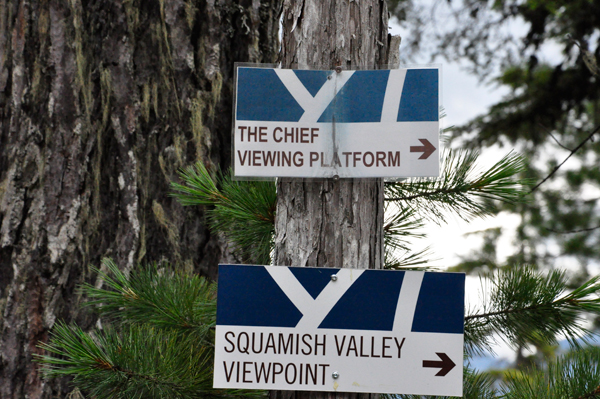 viewing platform sign