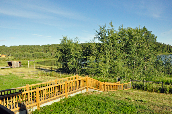 view from outside patio