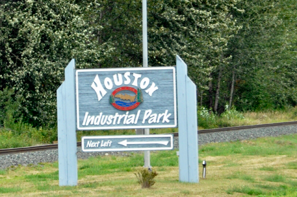 Houston Industrial Park sign