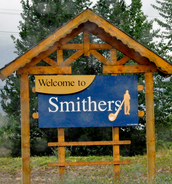 Welcome to Smithers Sign