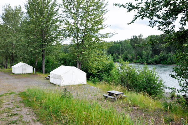 fishing tents