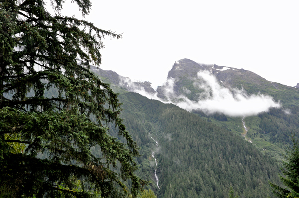 Scenery Travel leaving Hyder Alaska