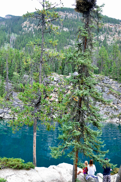 people jumping at Horseshoe Lake 2015