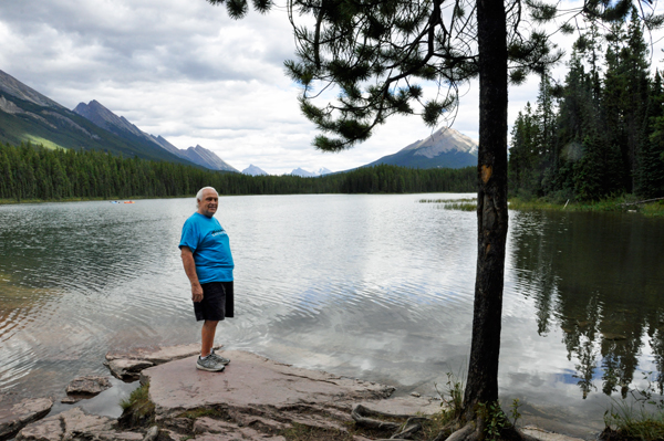 Lee Duquette at Honeymoon Lake