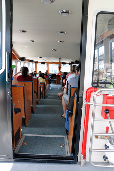 inside of the boat