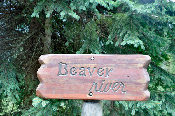 sign: Beaver River