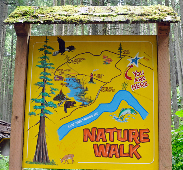 Nature Walk map