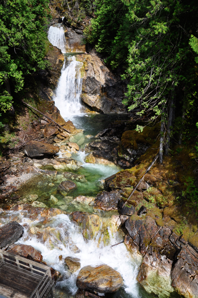 Crazy Creek waterfall