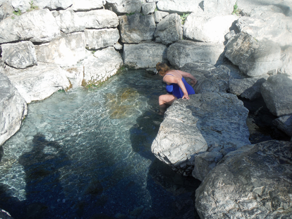 Karen in Lussier Hot Springs