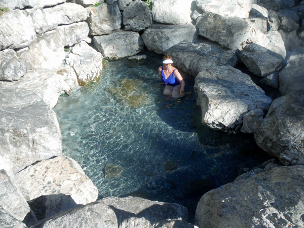 Karen in Lussier Hot Springs