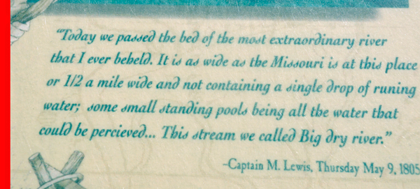 note by Captain Lewis