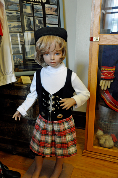 doll in museum