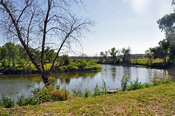 the lake