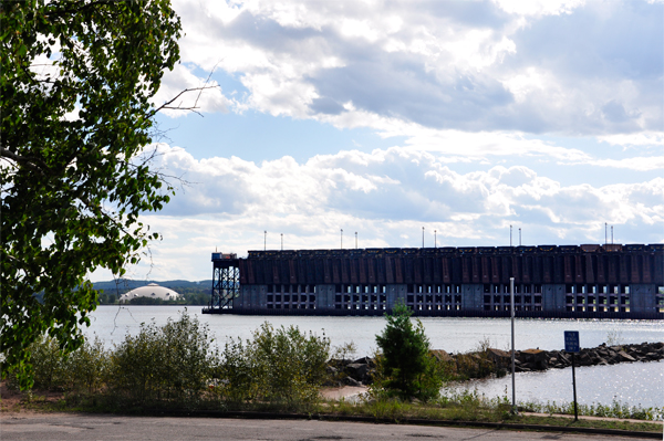 Another Ore Dock and the Superior Dome