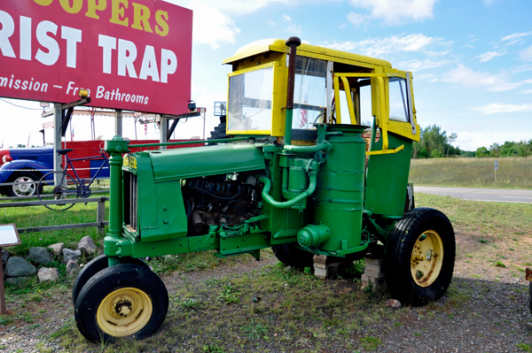 wood burning tractor