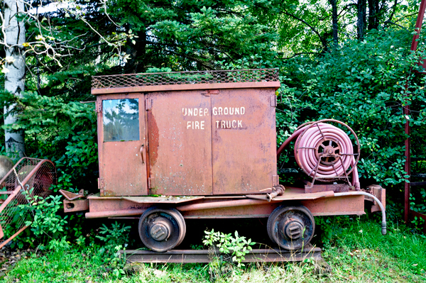 Underground fire Truck