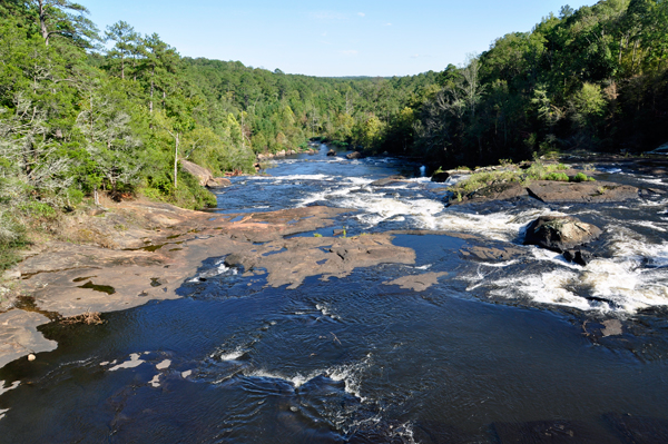 the top of High Falls