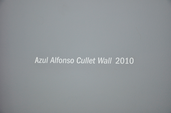 Azul Alfonso Cullet Wall sign