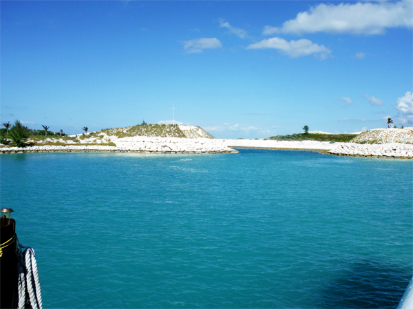 leaving Great Stirrup Cay