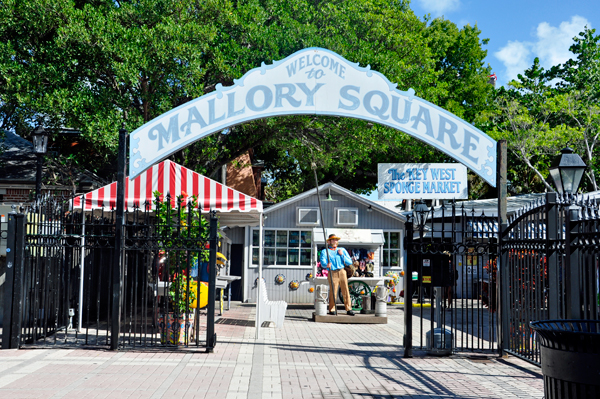 Mallory Square sign