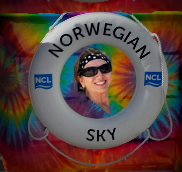 The Norwegian Sky life ring