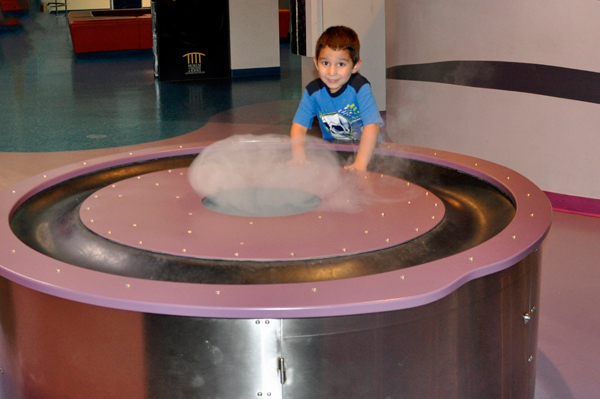 Anthony making clouds