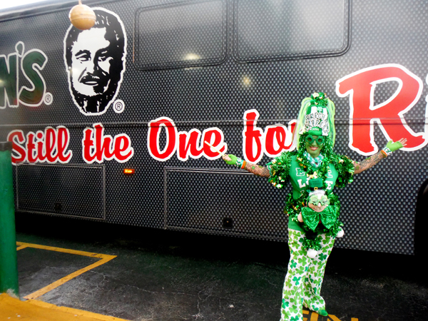 Karen Duquette by Flanigan's Leprechan Express Bus