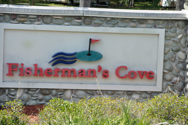 Fisherman's Cover RV Park sign