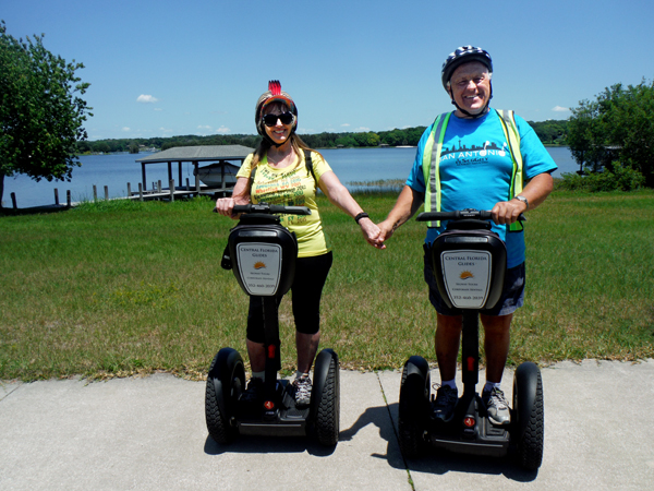 the two RV Gypsies on their 12th Segway tour