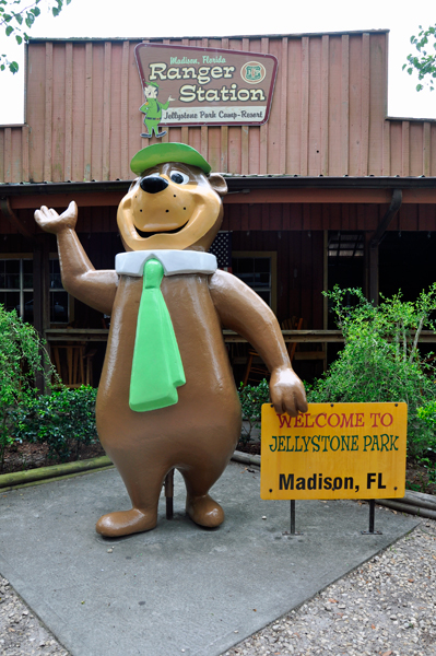 Yogi Bear statue