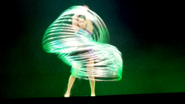 The Hula Hoop performance