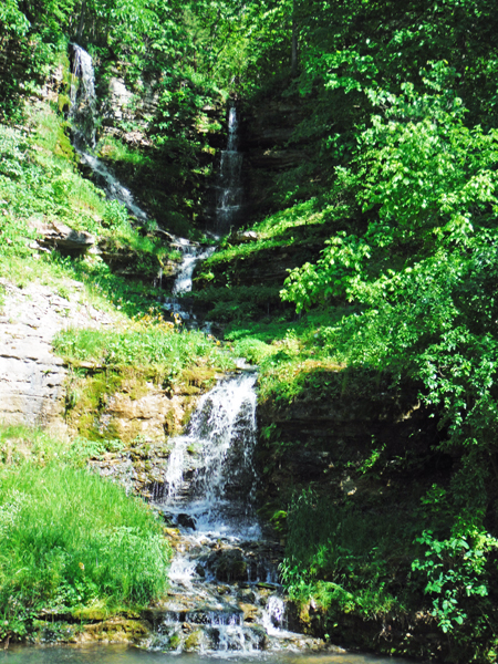 Thunder Falls at Dogwood Canyon Nature Park