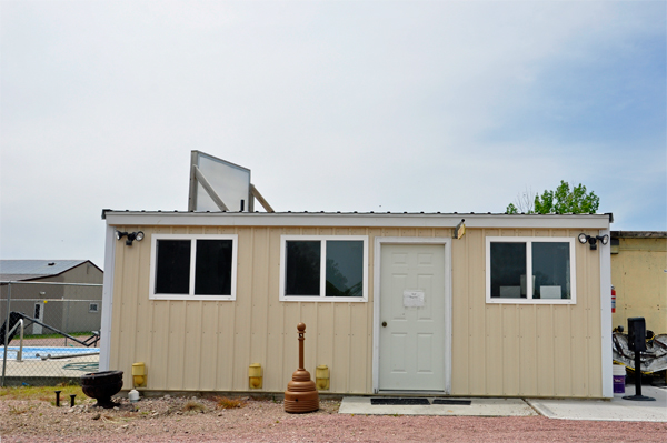 campground office and laundry room