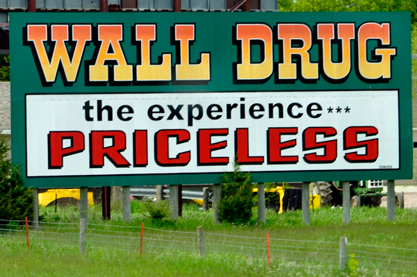 Wall Drug Travel Sign