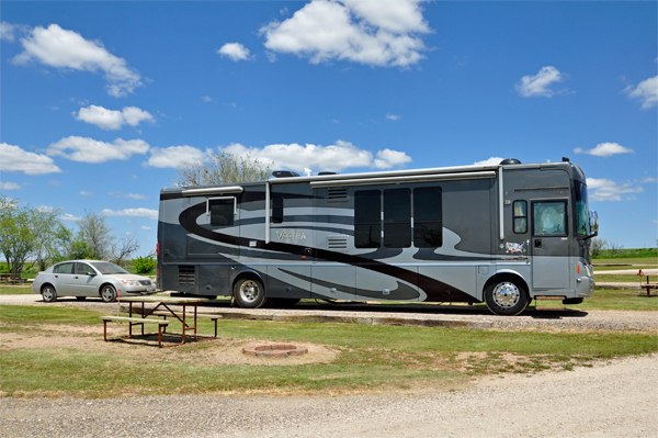 the two RV Gypsies RV at Belvidere East KOA