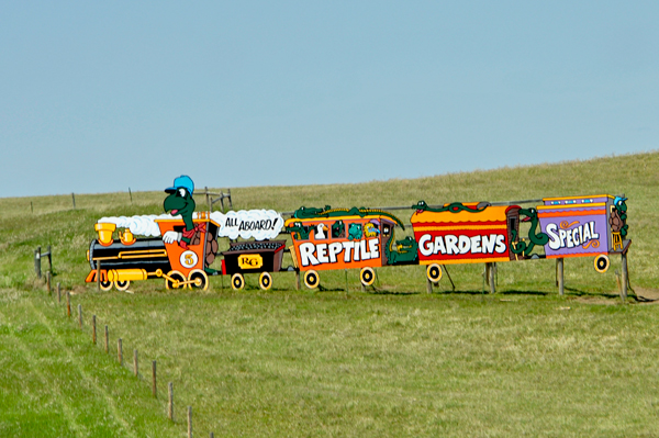 Reptile Gardens train