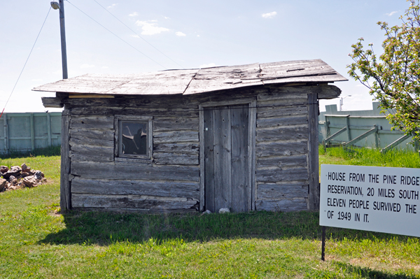 Pine Ride Indian Reservation house